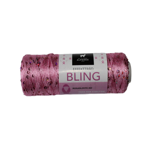 Bling - Rosa med palietter