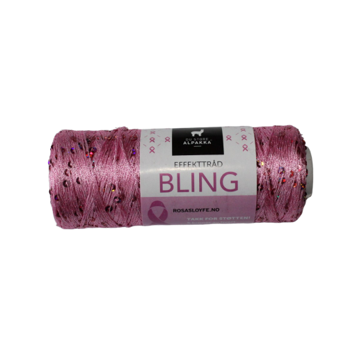Bling - Rosa med palietter
