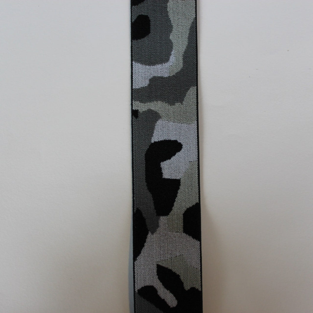 Elastik - Grå camouflage