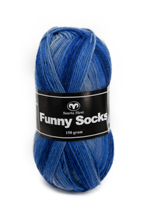 Funny Socks - Blå
