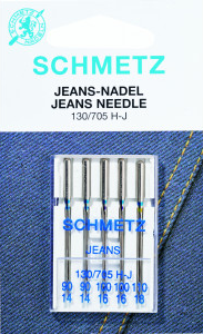 Schmetz maskinnåle - Jeans 130/705 H-J