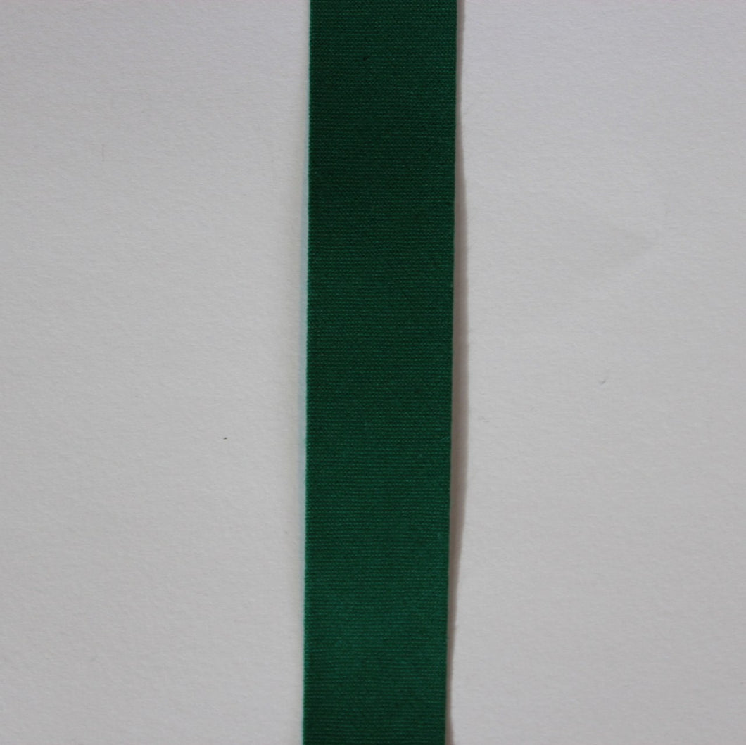 Bomuld Skråbånd 40/20 mm - Mørkegrøn