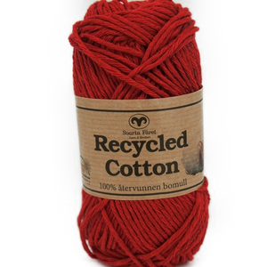 Recycled Cotton Rød