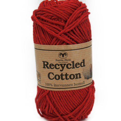 Recycled Cotton Rød