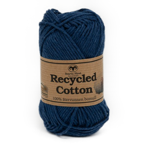 Recycled Cotton Jeansblå